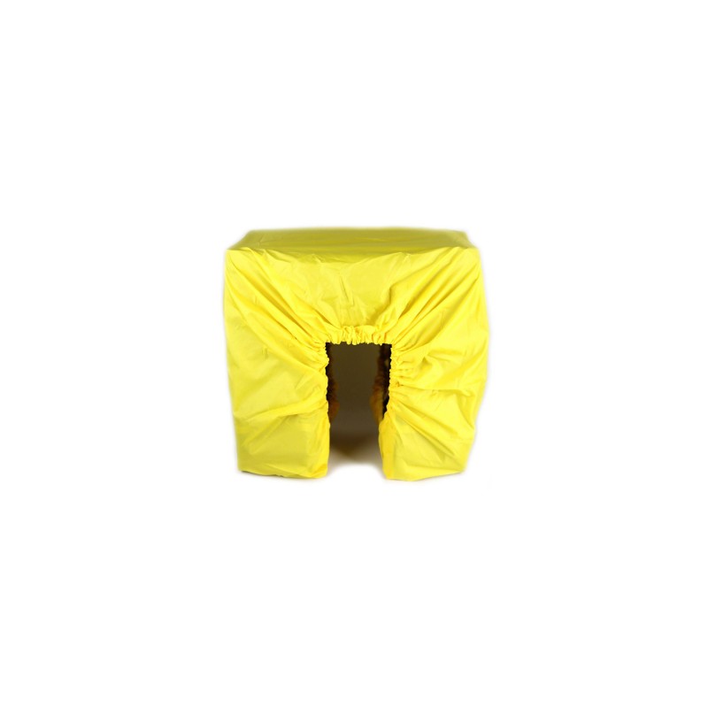 Cubierta de lluvia HABERLAND para triple bolso Amarillo