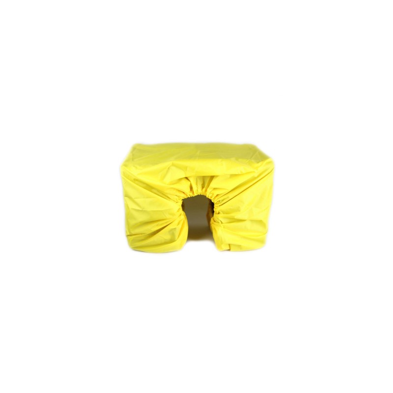 Cubierta de lluvia HABERLAND para doble bolso Amarillo