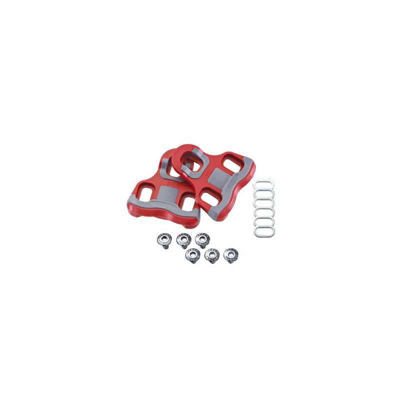 Xpedo Pedal cleats f. Thrust 7B red/grey