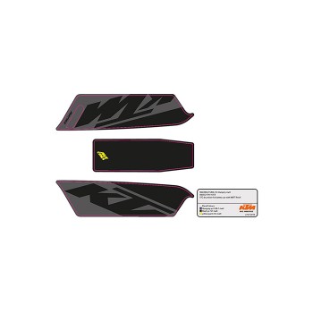 Pegatina batería KTM Macina Lycan 272 black/grey