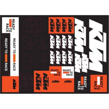 Pegatina KTM Corporate Sticker