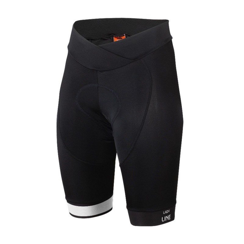 Culotte ciclismo mujer KTM Lady Line Ribete gris