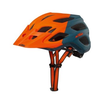 Casco ciclismo KTM Factory Character II Naranja/Petrol