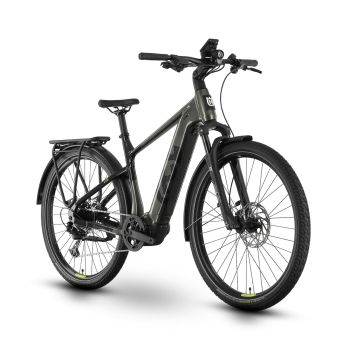 Bicicleta eléctrica Grand Pather 4 HUSQVARNA - Cuadro Alto - Negro Verdoso