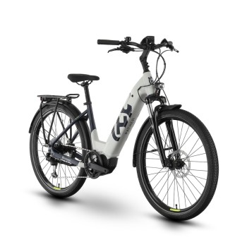 Bicicleta eléctrica HUSQVARNA Pather 1 - Gris/Azul - Cuadro Bajo