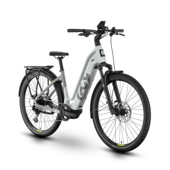 Bicicleta eléctrica Grand Pather 4 HUSQVARNA - Cuadro Bajo - Gris